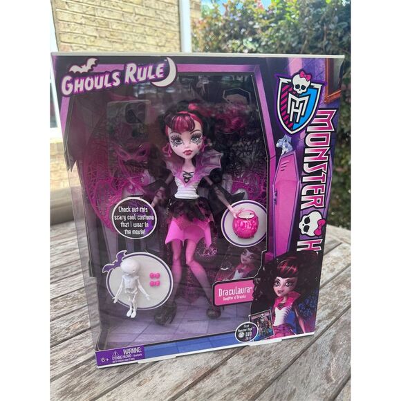 NWT Monster High Ghouls Rule Draculaura Doll 2012 Collectible NRFB